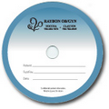 700MB CD-R Stock Graphics - Blue Medical Graphic